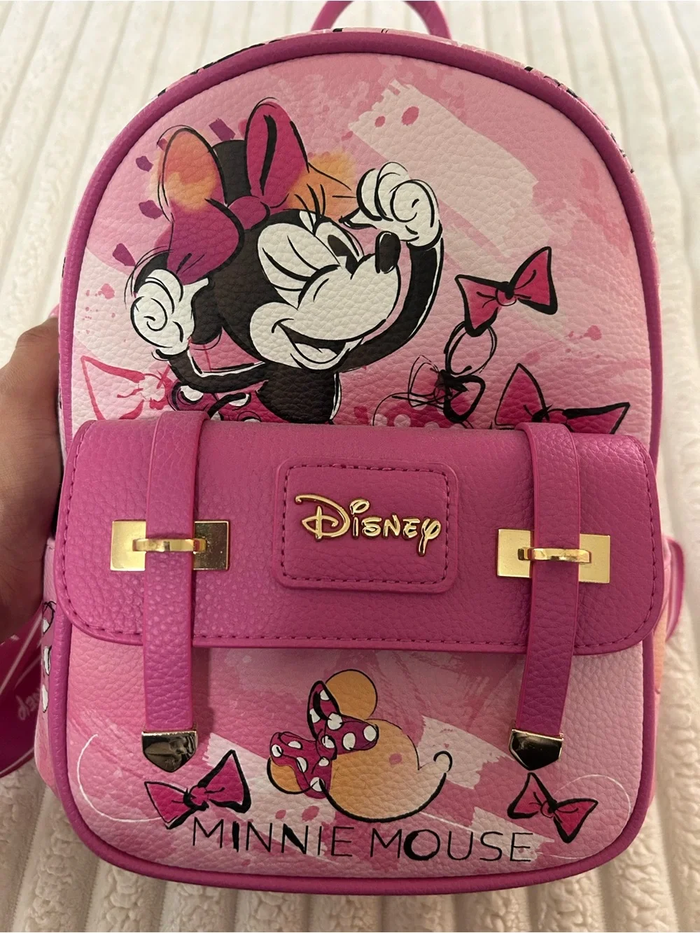 Disney Minnie Mouse Pink Mini Backpack